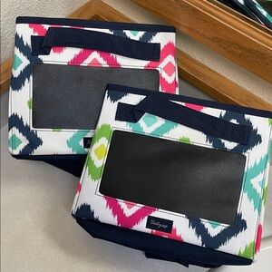 Thirty One collapsible totes.